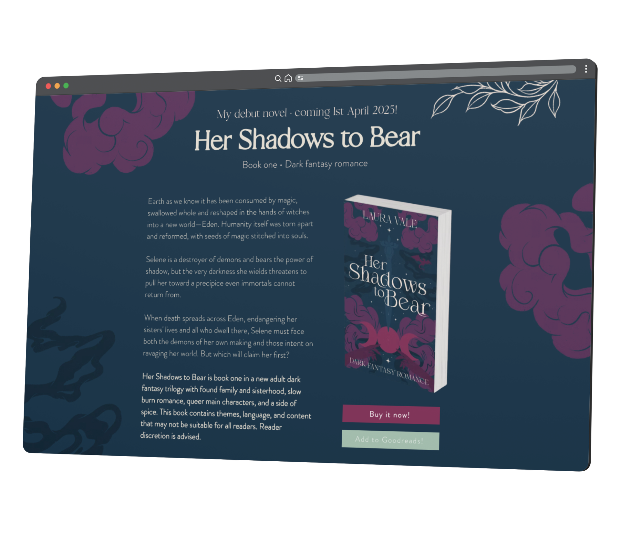 Laura Vale author brand logo